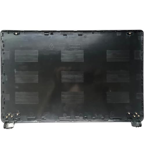 YGUWZ Ersatz des LCD-Abdeckungsgehäuses und der Blende, kompatibel mit den Modellen der E1-Serie E1-510 E1-530 E1-532 E1-570 E1-570G E1-572G E1-572 mit Scharnieren(Black A Shell) von YGUWZ