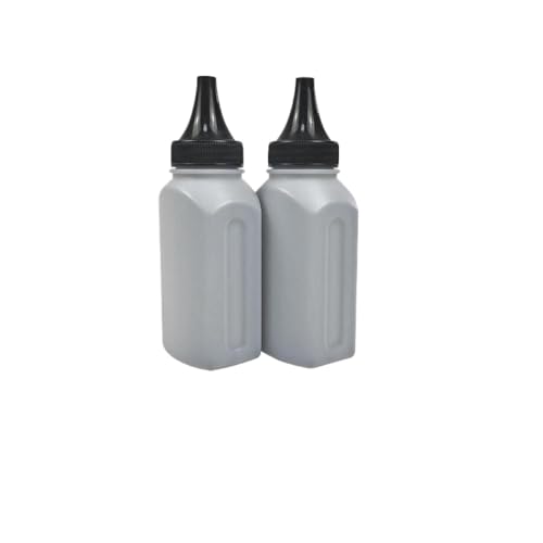 YGUWZ Farbtonerpulver-Nachfüllkartusche Kompatibel mit Laserdrucker ES8431 ES8441 ES8431dn ES8431dtn ES8441n ES8441dn(2Black 50gX2) von YGUWZ