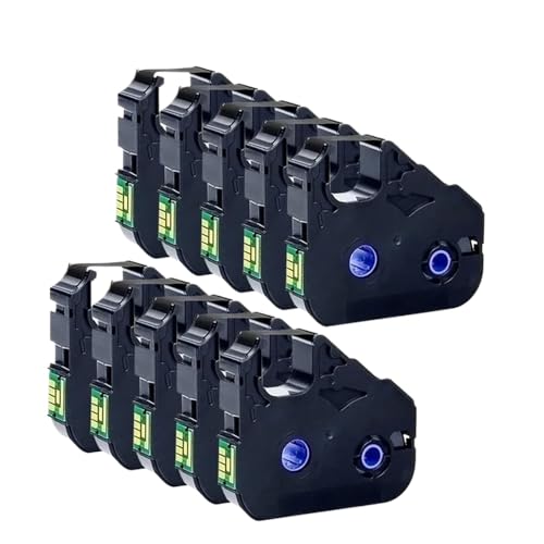 YGUWZ LB-200BK MK-RS100B PT-200BK kompatible Kabel Kompatibel mit Drucker Mk2600 Mk2500 Mk2100 Mk2000 Mk1500 Mk1100 Mark 1 Pro M-11C, erhältlich in 5 10 20 30 40 Stück(LB-200BK 10pcs) von YGUWZ