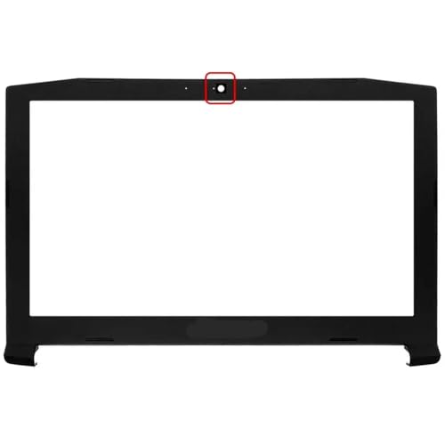 YGUWZ LCD-Rückabdeckung, Frontblende, Scharniere, Bildschirmgehäuse, kompatibel mit 5 AN515-42 AN515-41 AN515-51 AN515-52 AN515-53 N17C1 15,6-Zoll-Laptop(B Cover) von YGUWZ