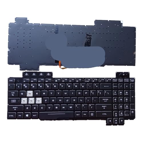 YGUWZ US-Tastatur mit Hintergrundbeleuchtung, kompatibel mit der FX705D FX705G FX705A FX705DD FX705-Serie von YGUWZ