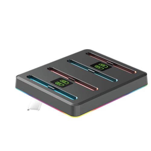 Effizienter Gamepad Ladestation Dock Für NS2 Zwei Controller Mit Verstellbaren Farbenfrohen Lichtern Und Stabilen Nicht Slip Basis Effizienter Gamepad Ladestation Dock Für NS2 Zwei Controller Mit Verstellbaren Farbenfrohen Lichtern Und Stabilen Nicht Slip Basis von YGXNHOG