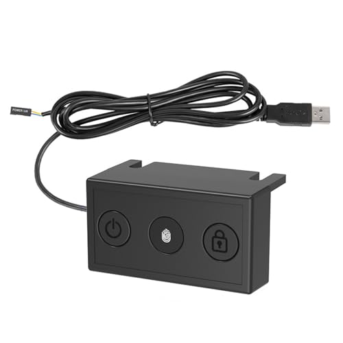 Fingerabdruckpinderknopf Desktop Computer Sperrscreen Netzschalter Drücken Sie Computer Host Taste Mit USB Kabel Fingerabdruckpinderknopf Desktop Computer Sperrscreen Netzschalter Drücken Sie Computer Host Taste Mit USB Kabel von YGXNHOG