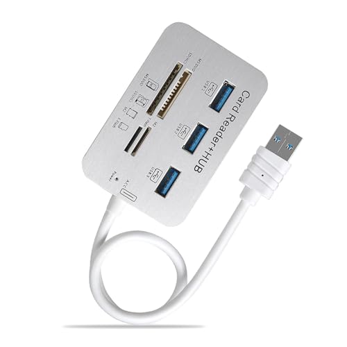 YGXNHOG Ergonomische USB3.0 Kartenleser Hubs Expander Für TFSD Karten Und Computerkonnektivität YGXNHOG Ergonomische USB3.0 Kartenleser Hubs Expander Für TFSD Karten Und Computerkonnektivität von YGXNHOG