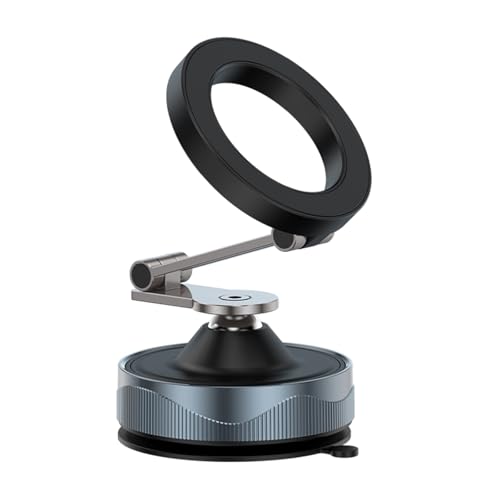 YGXNHOG Vakuum Saugen Magnetischer Telefonhalter Verbessert Faltbare Und Einziehbare Magnetmontage Auto Telefonständer YGXNHOG Vakuum Saugen Magnetischer Telefonhalter Verbessert Faltbare Und Einziehbare Magnetmontage Auto Telefonständer von YGXNHOG