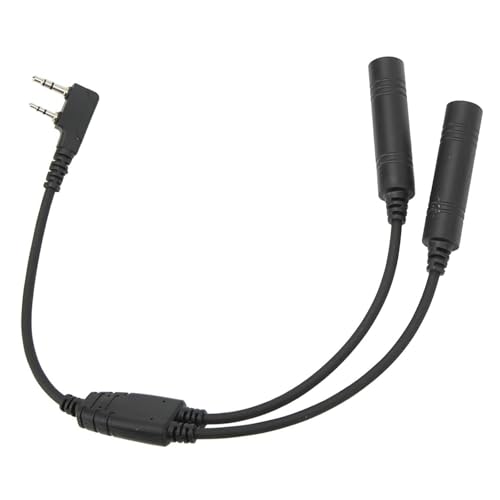 YGXNHOG Zwei Wege Radio Kopfhörer Konverterkabel Für RT15 RT17 RT19 RT21 RT22 RT22S RT27 RT28 RT68 RT81 RT86 RB17 RB26 RB27 RB29 von YGXNHOG