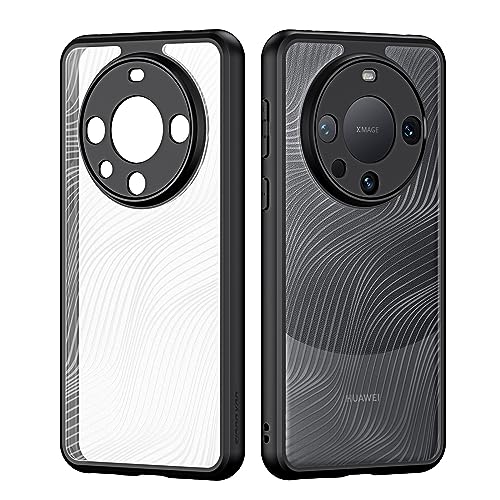 YGoal Hülle Kompatibel Mit Huawei Mate 60 Pro, Slim Hybrid Shockproof HandyHülle Schutzhülle Case für Huawei Mate 60 Pro, Schwarz von YGoal