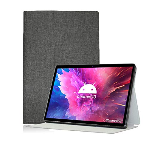 YGoal Hülle für Black-View Tab8, Premium PU Leder und PC Back Case Leicht Folio Case Cover für Black-View Tab8 10 Zoll Tablet, Grau von YGoal