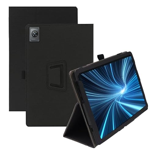 YGoal Hülle für Blackview TAB 80, Premium PU Leder Multi-Angle Ständer Business Folio Case Book Cover für Blackview TAB 80 10.1 Zoll, Schwarz von YGoal