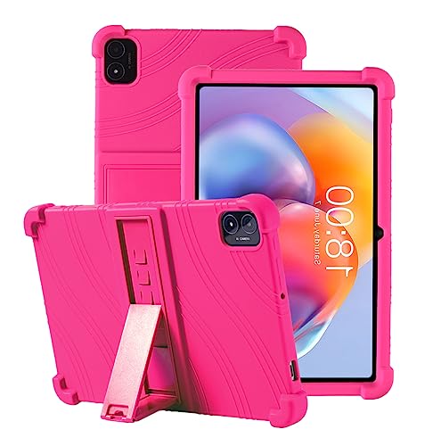 YGoal Hülle für Blackview Tab 7 WiFi/Blackview Tab 8 WiFi - Leichte, kinderfreundliche, stoßfeste Schutzhülle silikonhülle für Blackview Tab 7 WiFi Tablet, Rose von YGoal