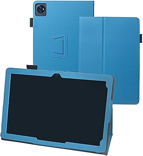 YGoal Hülle für DOOGEE T10E, Premium PU Leder Multi-Angle Ständer Business Folio Case Book Cover für DOOGEE T10E 10.1 Zoll, Blau von YGoal