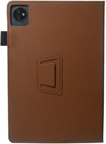 YGoal Hülle für DOOGEE T10E, Premium PU Leder Multi-Angle Ständer Business Folio Case Book Cover für DOOGEE T10E 10.1 Zoll, Braun von YGoal