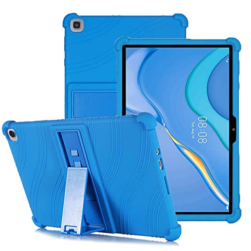 YGoal Hülle für Huawei MatePad T 10/Honor Pad X8 10.1- Leichte, kinderfreundliche, stoßfeste Schutzhülle silikonhülle für Huawei MatePad T10 Tablet, DBlau von YGoal