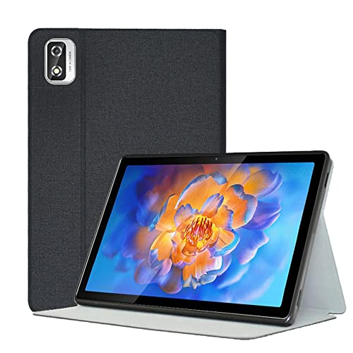 YGoal Hülle für OSCAL PAD 13, Premium PU Leder und TPU Back Case Ständer Leicht Cover für OSCAL PAD 13 10.1 Zoll Tablet, Schwarz von YGoal