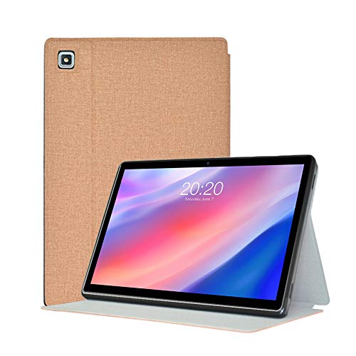 YGoal Hülle für TECLAST M40, Premium PU Leder Ständer Leicht Folio Case Cover für TECLAST M40 10 Zoll Tablet, Gold von YGoal