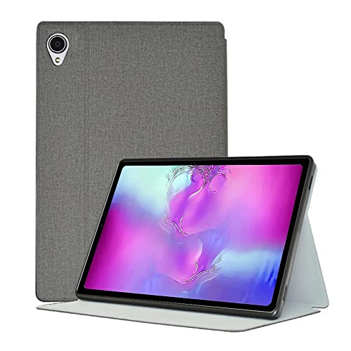 YGoal Hülle für TECLAST P30HD, Premium PU Leder Ständer Leicht Folio Case Cover für TECLAST P30HD 10.1 Zoll Tablet, Grau von YGoal