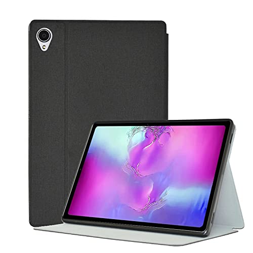 YGoal Hülle für TECLAST P30HD, Premium PU Leder Ständer Leicht Folio Case Cover für TECLAST P30HD 10.1 Zoll Tablet, Schwarz von YGoal