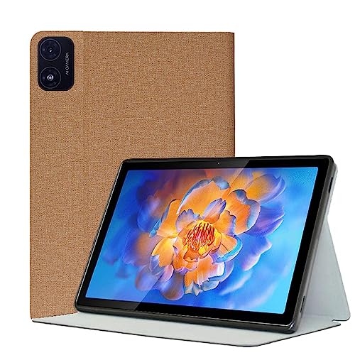 YGoal Hülle für Teclast M50 Pro, Premium PU Leder Ständer Leicht Folio Case Cover für Teclast M50 Pro 10.1 Zoll Tablet, Gold von YGoal