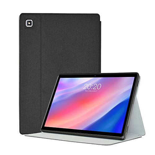 YGoal Hülle für Teclast P20HD/Teclast M40, Premium PU Leder Ständer Leicht Folio Case Cover für Teclast P20HD/Teclast P20 10 Zoll Tablet, Schwarz von YGoal