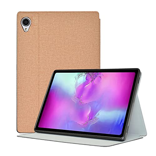 YGoal Hülle für Teclast P25T, Premium PU Leder Ständer Leicht Folio Case Cover für Teclast P25T 10.1 Zoll Tablet, Gold von YGoal