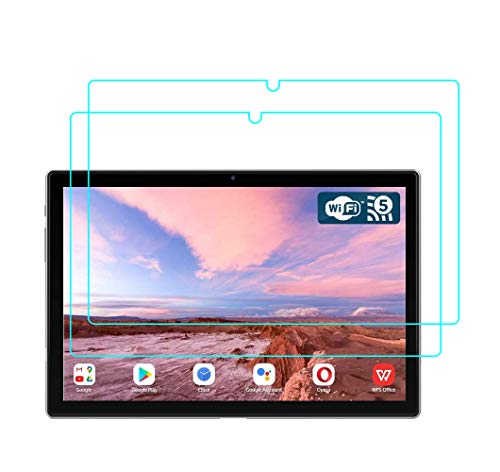 YGoal Tempered Glass für Black-View Tab 8E, (2 Stück) 9H Härte Anti-Kratzen Blasenfrei Schutzglas Displayschutzfolie für Black-View Tab 8E 10 Zoll Tablet von YGoal