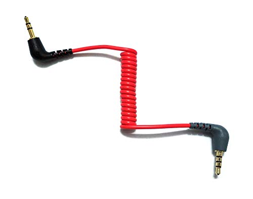 3,5 mm TRS auf TRRS Patchadapter Mikrofonkabel kompatibel für Android iPhone Smartphone rode VideoMic GO VideoMicro Wireless GO 3,5 mm TRS auf TRRS Patchadapter Mikrofonkabel kompatibel für Android iPhone Smartphone rode VideoMic GO VideoMicro Wireless GO von YH&YX