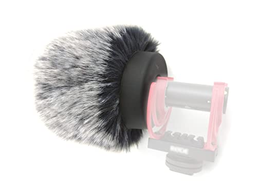 Windschutzscheiben-Windschutz für Rode VideoMic GO II 2 VMGOII VideoMicro II Mikrofon-Windschutz für tote Katzen von YH&YX