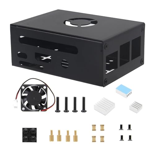 YHAILI Für 3B (N510) Metall Schutzhülle Deckbox Mainboard Anzeigeschutz Mit Kühllüfter von YHAILI