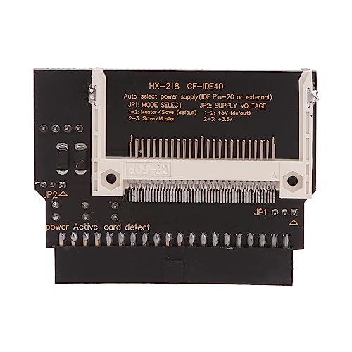YHAILI Zu IDE Compact Kartenadapter Bootfähiger 40-poliger Zu IDE-3 5-Zoll Festplattenkonverter Adapter 3 5-Zoll Buchse YHAILI Zu IDE Compact Kartenadapter Bootfähiger 40-poliger Zu IDE-3 5-Zoll Festplattenkonverter Adapter 3 5-Zoll Buchse von YHAILI