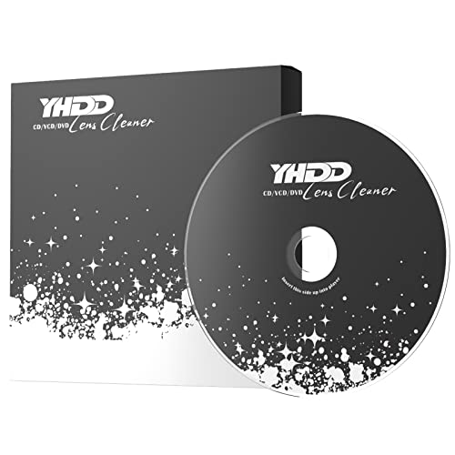 YHDD CD Cleaner Disc, Safe and Effective CD Lens Cleaner, Laser Lens Cleaning Set for CD/VCD/DVD Player YHDD CD Cleaner Disc, Safe and Effective CD Lens Cleaner, Laser Lens Cleaning Set for CD/VCD/DVD Player von YHDD