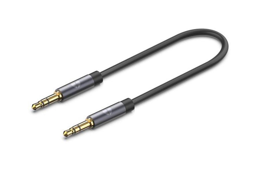 YHEMI AUX 3.5mm Stereo Audio Jack Kabel [vergoldet] Stecker auf Stecker Audio-Kabel, 3,5-mm-Klinke, 3,5-mm-Klinke (50 cm) von YHEMI