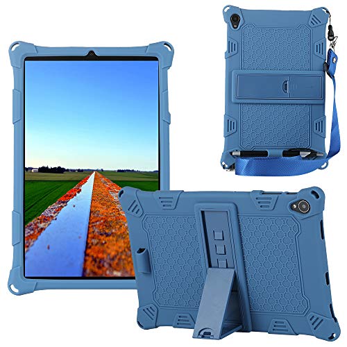 YHFZR Hülle für ALLDOCUBE iPlay 40, Leicht Silikon Weich Kindgerechte Hülle mit Standfunktion für ALLDOCUBE iPlay 40 10.4 Zoll Tablet, Dunkel Blau YHFZR Hülle für ALLDOCUBE iPlay 40, Leicht Silikon Weich Kindgerechte Hülle mit Standfunktion für ALLDOCUBE iPlay 40 10.4 Zoll Tablet, Dunkel Blau von YHFZR