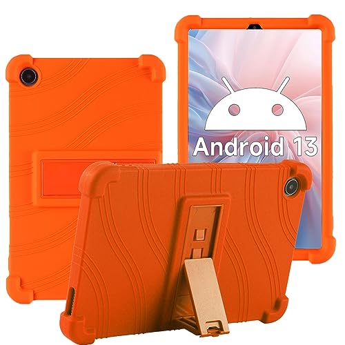 YHFZR Hülle für Alldocube iPlay 50 Mini/iPlay 50 Mini Pro 8.4 Zoll, Leicht Silikon Weich Kindgerechte Hülle mit Standfunktion für Alldocube iPlay 50 Mini/iPlay 50 Mini Pro 8.4 Zoll, Orange von YHFZR