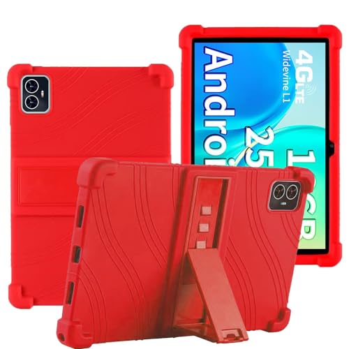 YHFZR Hülle für Alldocube iPlay 60, Leicht Silikon Weich Kindgerechte Hülle mit Standfunktion für Alldocube iPlay 60 11 Zoll, Rot YHFZR Hülle für Alldocube iPlay 60, Leicht Silikon Weich Kindgerechte Hülle mit Standfunktion für Alldocube iPlay 60 11 Zoll, Rot von YHFZR