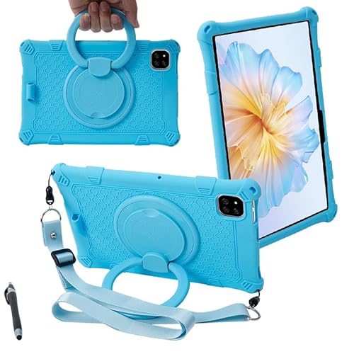 YHFZR Hülle für Alldocube iPlay 60 Pro, Stoßfest Leicht Case 360 Drehgriff und Ständer Kinder Hülle für Alldocube iPlay 60 Pro 11 Zoll, Blau von YHFZR