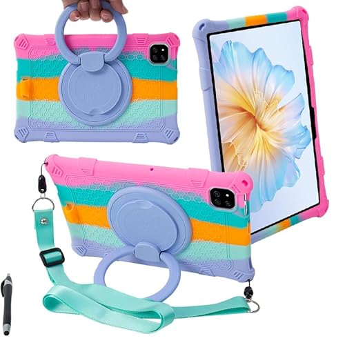 YHFZR Hülle für Alldocube iPlay 60 Pro, Stoßfest Leicht Case 360 Drehgriff und Ständer Kinder Hülle für Alldocube iPlay 60 Pro 11 Zoll, Rose YHFZR Hülle für Alldocube iPlay 60 Pro, Stoßfest Leicht Case 360 Drehgriff und Ständer Kinder Hülle für Alldocube iPlay 60 Pro 11 Zoll, Rose von YHFZR