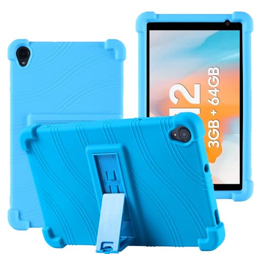 YHFZR Hülle für Black View Tab 50 WiFi 8 Zoll, Leicht Silikon Weich Kindgerechte Hülle mit Standfunktion für Black View Tab 50 WiFi 8 Zoll, Blau YHFZR Hülle für Black View Tab 50 WiFi 8 Zoll, Leicht Silikon Weich Kindgerechte Hülle mit Standfunktion für Black View Tab 50 WiFi 8 Zoll, Blau von YHFZR