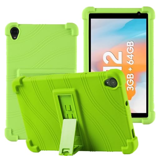YHFZR Hülle für Black View Tab 50 WiFi 8 Zoll, Leicht Silikon Weich Kindgerechte Hülle mit Standfunktion für Black View Tab 50 WiFi 8 Zoll, Grün YHFZR Hülle für Black View Tab 50 WiFi 8 Zoll, Leicht Silikon Weich Kindgerechte Hülle mit Standfunktion für Black View Tab 50 WiFi 8 Zoll, Grün von YHFZR