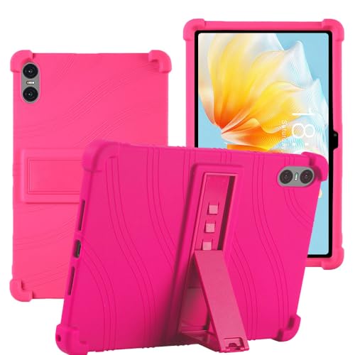 YHFZR Hülle für Black View Tab 60 Kids, Leicht Silikon Weich Kindgerechte Hülle mit Standfunktion für Black View Tab 60 Kids 8,68 Zoll, Rose YHFZR Hülle für Black View Tab 60 Kids, Leicht Silikon Weich Kindgerechte Hülle mit Standfunktion für Black View Tab 60 Kids 8,68 Zoll, Rose von YHFZR