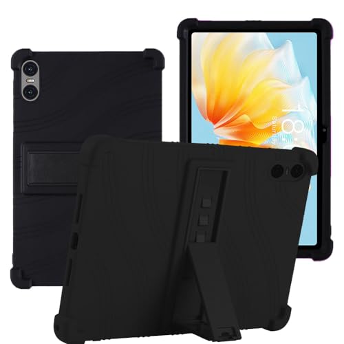 YHFZR Hülle für Black View Tab 60 Kids, Leicht Silikon Weich Kindgerechte Hülle mit Standfunktion für Black View Tab 60 Kids 8,68 Zoll, Schwarz YHFZR Hülle für Black View Tab 60 Kids, Leicht Silikon Weich Kindgerechte Hülle mit Standfunktion für Black View Tab 60 Kids 8,68 Zoll, Schwarz von YHFZR