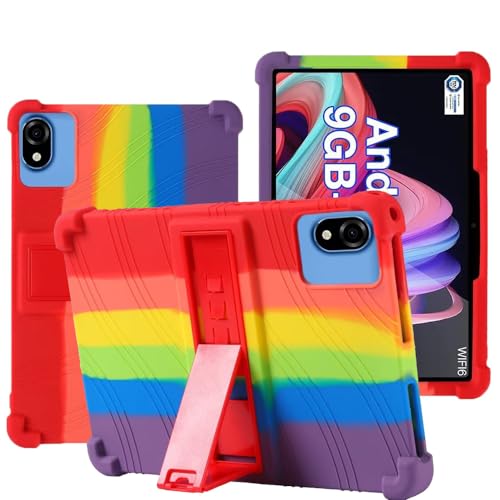 YHFZR Hülle für DOOGEE U10 Tablet, Leicht Silikon Weich Kindgerechte Hülle mit Standfunktion für DOOGEE U10 Tablet 10,1 Zoll, Bunt YHFZR Hülle für DOOGEE U10 Tablet, Leicht Silikon Weich Kindgerechte Hülle mit Standfunktion für DOOGEE U10 Tablet 10,1 Zoll, Bunt von YHFZR