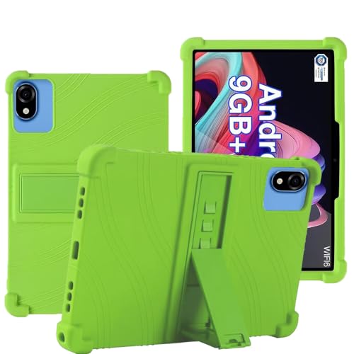 YHFZR Hülle für DOOGEE U10 Tablet, Leicht Silikon Weich Kindgerechte Hülle mit Standfunktion für DOOGEE U10 Tablet 10,1 Zoll, Grün YHFZR Hülle für DOOGEE U10 Tablet, Leicht Silikon Weich Kindgerechte Hülle mit Standfunktion für DOOGEE U10 Tablet 10,1 Zoll, Grün von YHFZR