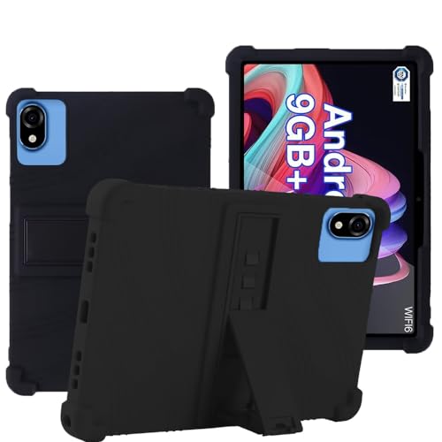 YHFZR Hülle für DOOGEE U10 Tablet, Leicht Silikon Weich Kindgerechte Hülle mit Standfunktion für DOOGEE U10 Tablet 10,1 Zoll, Schwarz YHFZR Hülle für DOOGEE U10 Tablet, Leicht Silikon Weich Kindgerechte Hülle mit Standfunktion für DOOGEE U10 Tablet 10,1 Zoll, Schwarz von YHFZR