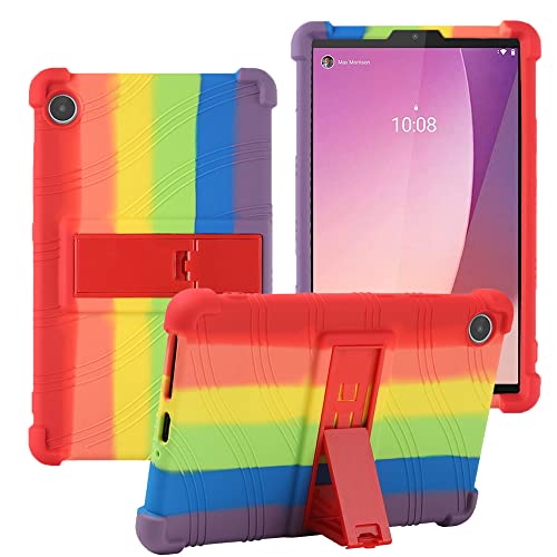 YHFZR Hülle für Lenovo Tab M8 4th Gen 8", Leicht Silikon Weich Kindgerechte Hülle mit Standfunktion für Lenovo Tab M8 4th Gen 8" TB-300FU, Bunt von YHFZR