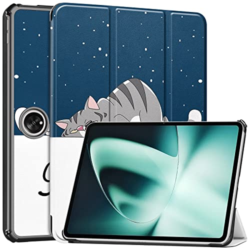 YHFZR Hülle für OnePlus Pad 11,6 Zoll, Ultra Schlank Schutzhülle Etui mit Standfunktion Smart Case Cover für OnePlus Pad 11,6 Zoll, Katze von YHFZR