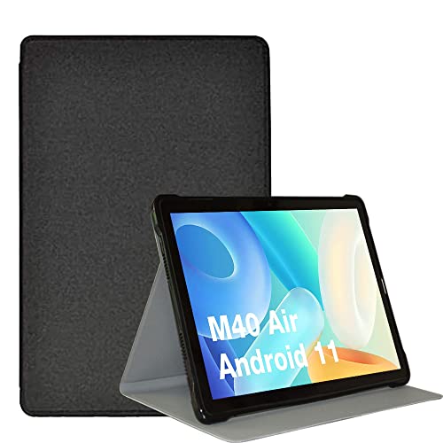 YHFZR Hülle für Teclast M40 Air, Ultra Schlank Schutzhülle Etui mit Standfunktion Smart Case Cover für Teclast M40 Air 10,1 Zoll, Schwarz von YHFZR