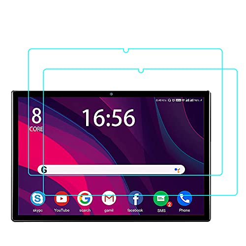 YHFZR Schutzfolie für DUODUOGO Octa Core Tablet 10 Zoll, [9H Härte] [2,5D Runde Kanten] [Anti-Kratzer] gehärtetes Glas Display Schutzfolie für DUODUOGO Octa Core Tablet 10 Zoll, 2PCS von YHFZR