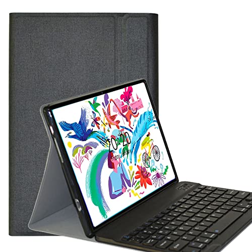 YHFZR Spanish Keyboard Case Ñ für ALLDOCUBE iPlay 40, Spanish Ultra Slim Keyboard Case mit magnetisch abnehmbarem drahtlosem Bluetooth für ALLDOCUBE iPlay 40 10,4 Zoll, Schwarz von YHFZR