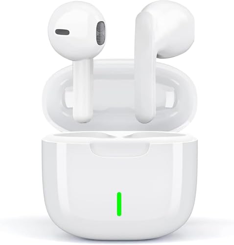 Bluetooth Kopfhörer In Ear, Kopfhörer Kabellos Bluetooth 5.3 Wireless Earbuds mit 4 Noise Cancelling Mic, 40Std Hi-Fi Stereo Touch Control IP7 Wasserdicht Sport Ohrhörer für iPhone/Android/Samsung Bluetooth Kopfhörer In Ear, Kopfhörer Kabellos Bluetooth 5.3 Wireless Earbuds mit 4 Noise Cancelling Mic, 40Std Hi-Fi Stereo Touch Control IP7 Wasserdicht Sport Ohrhörer für iPhone/Android/Samsung von YHFvesv