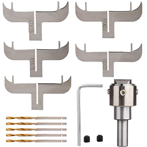 YHNHT 12-teiliges Holz-Ringbohrer-Set - Holzwerkzeug für CNC-Maschinen-Oberfräse YHNHT 12-teiliges Holz-Ringbohrer-Set - Holzwerkzeug für CNC-Maschinen-Oberfräse von YHNHT